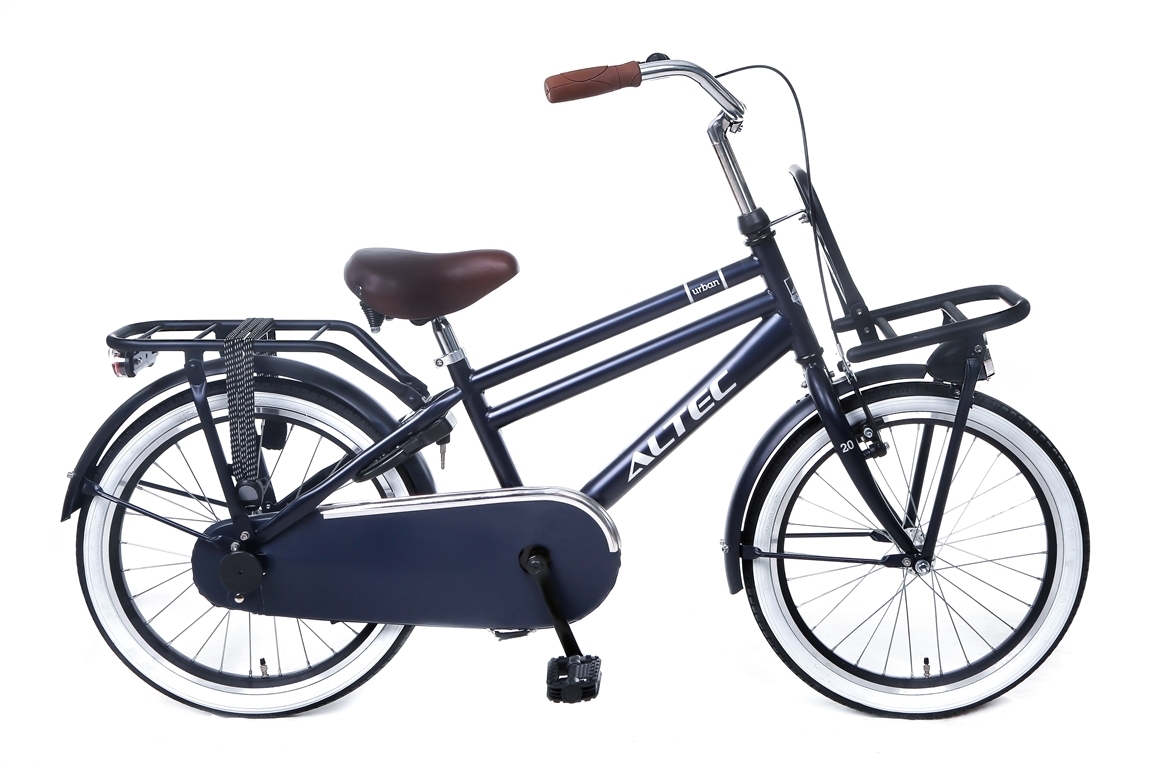 altec urban 20 inch transportfiets jongensfiets jeans blue