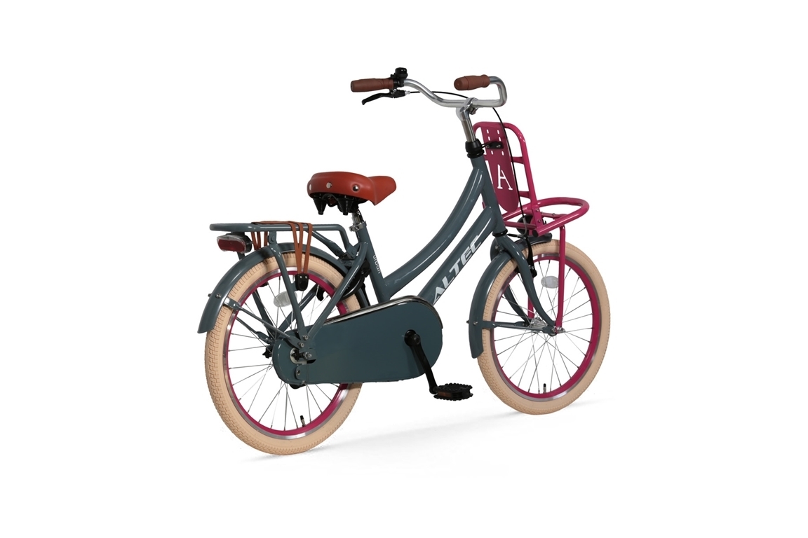 altec urban 20inch transportfiets greypink 2