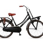 altec urban 20inch transportfiets zwart