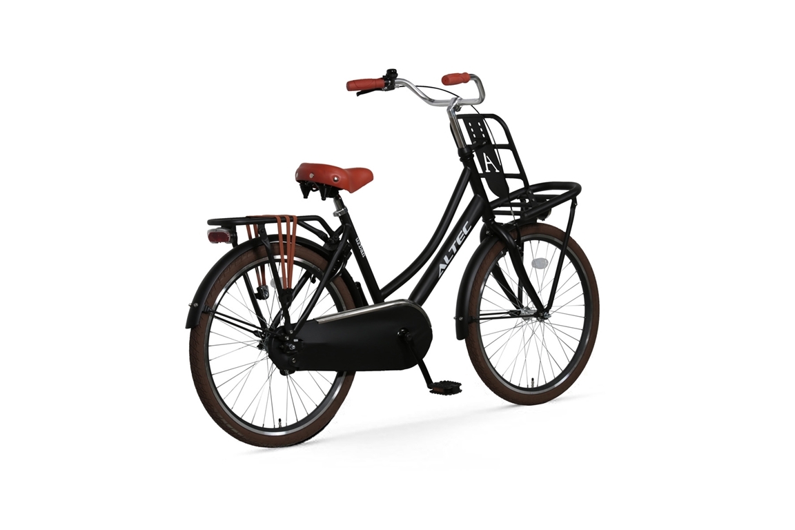 altec urban 20inch transportfiets zwart 2