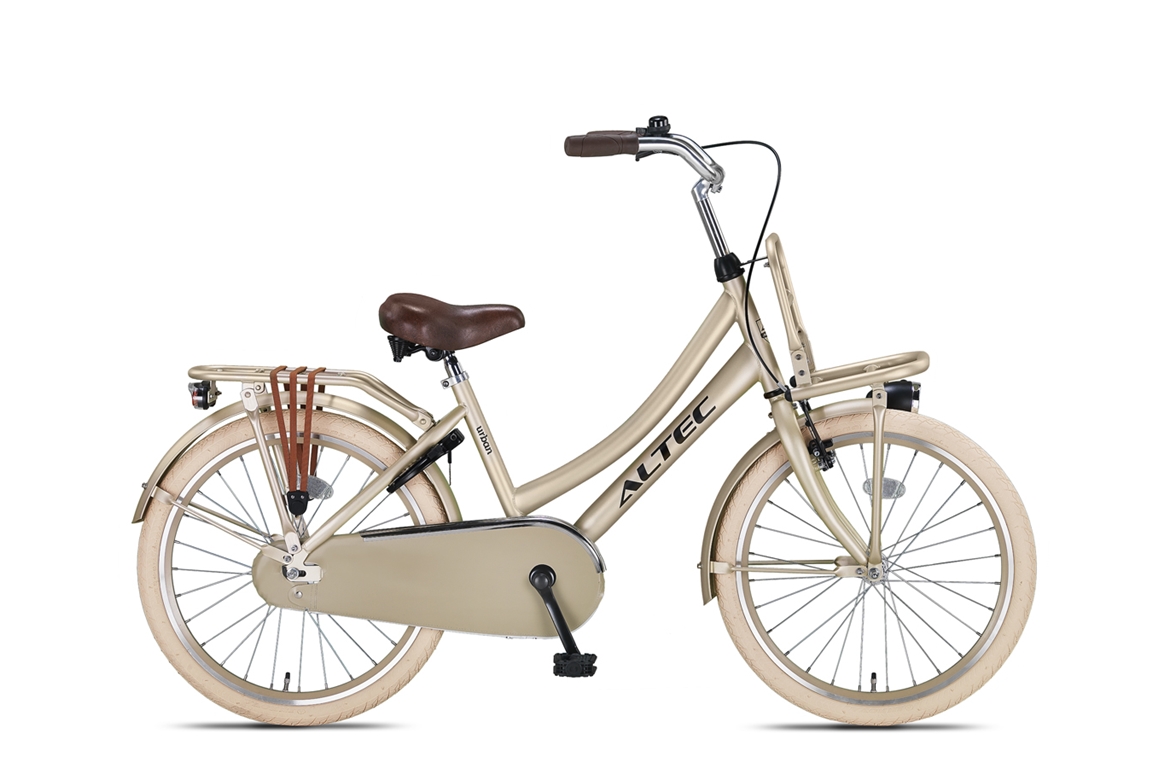 altec urban 22inch transportfiets gold nieuw 2020