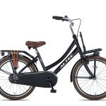 altec urban 22inch transportfiets zwart nieuw