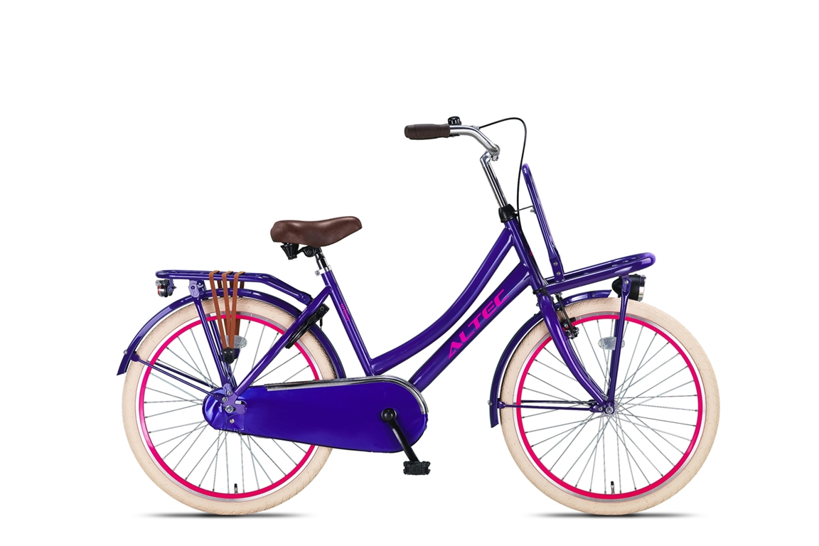 altec urban 24inch transportfiets purple nieuw 2020