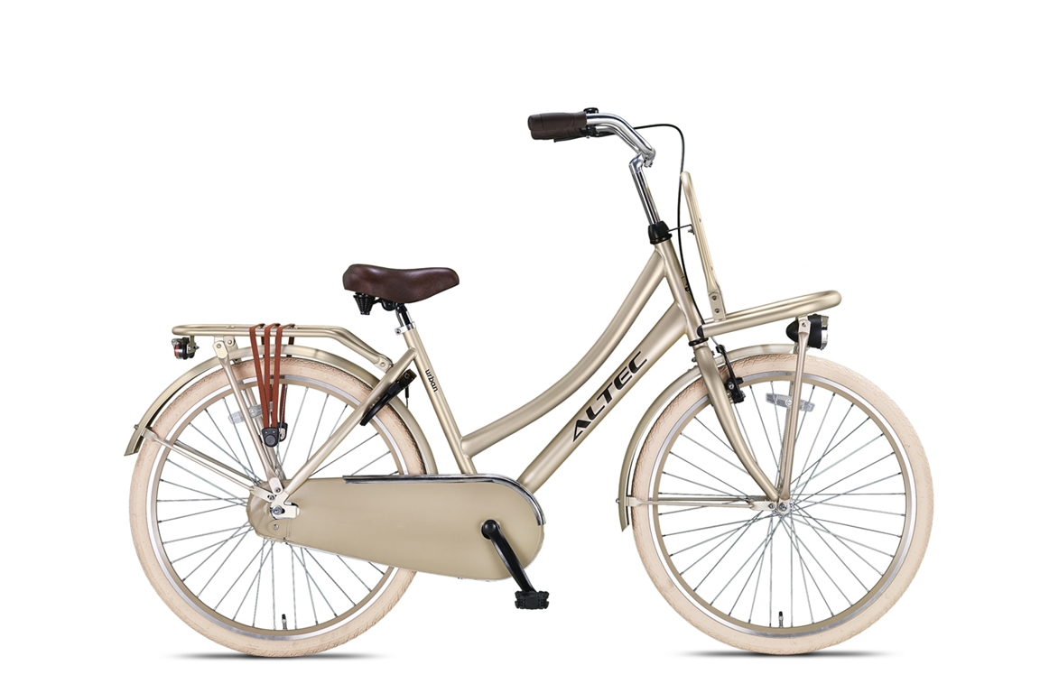 altec urban 26inch transportfiets gold nieuw 2020