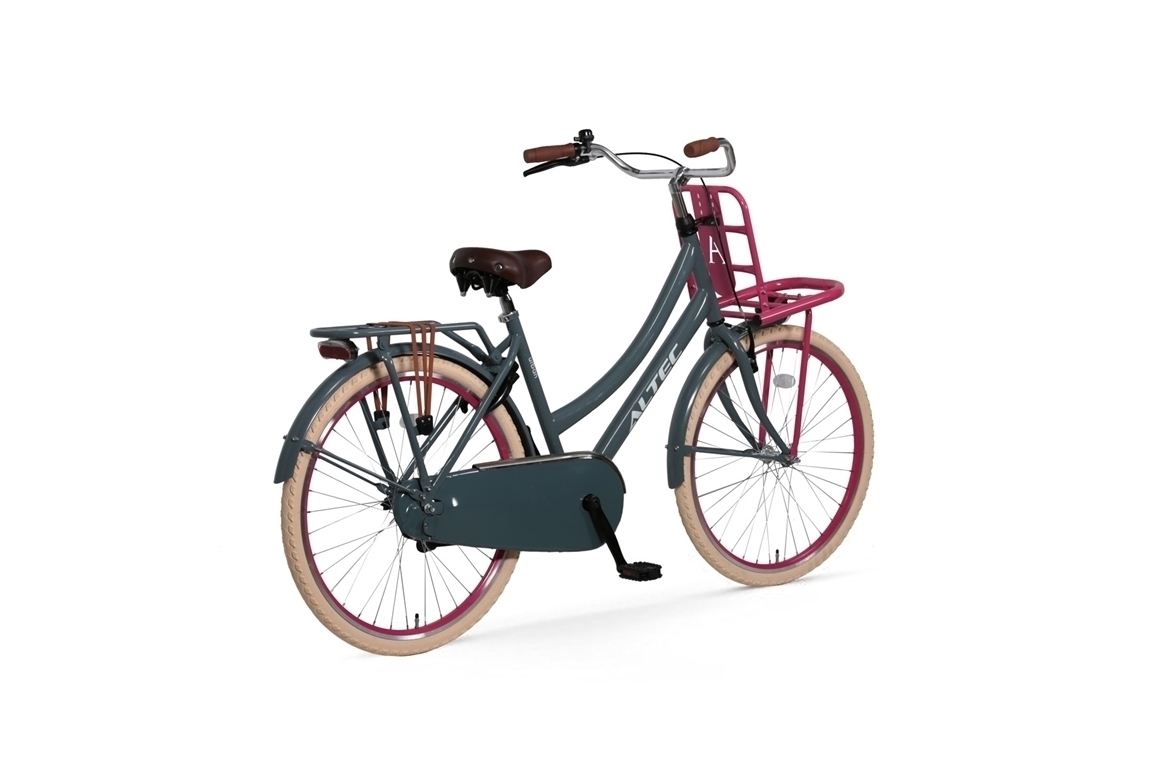 altec urban 26inch transportfiets graypink 2