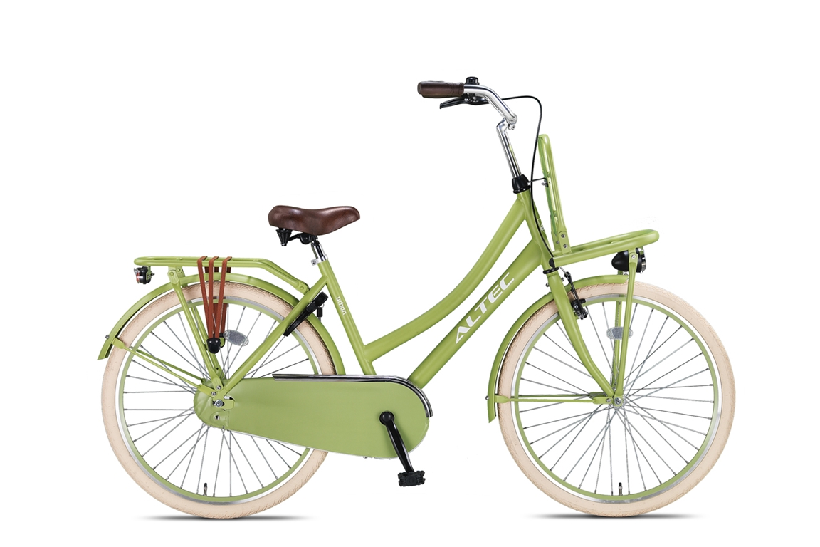 altec urban 26inch transportfiets olive nieuw 2020