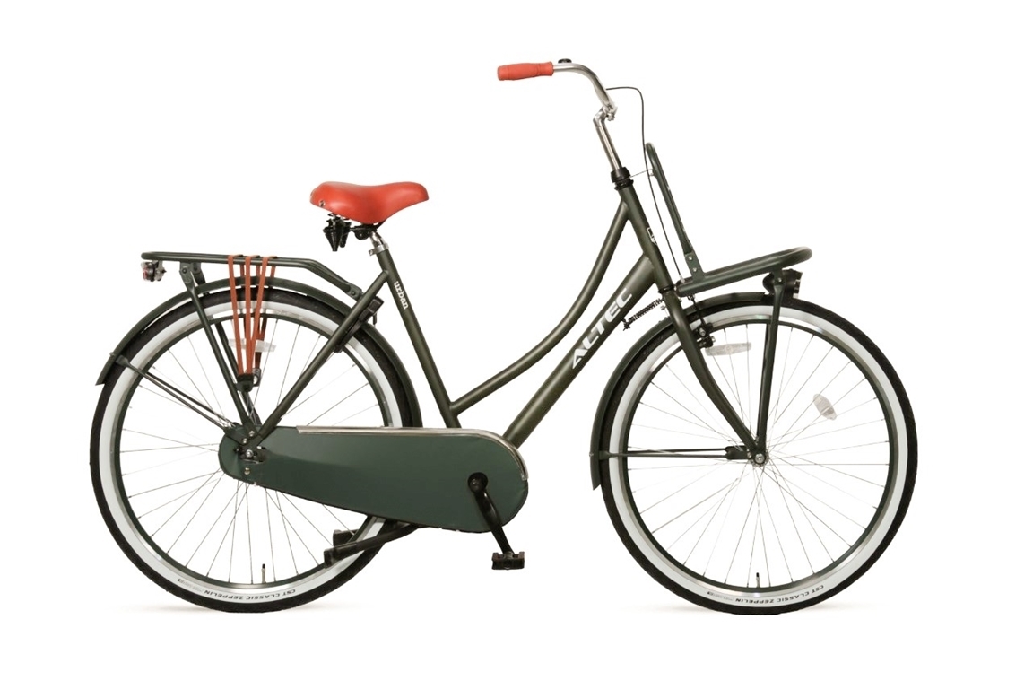 altec urban 28inch transportfiets 57 army green