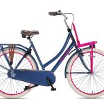 altec urban 28inch transportfiets 57cm gray pink nieuw 2020