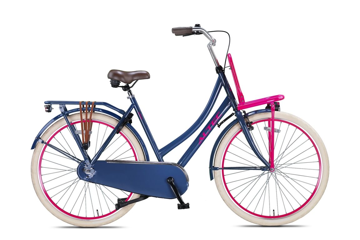 altec urban 28inch transportfiets 57cm gray pink nieuw 2020