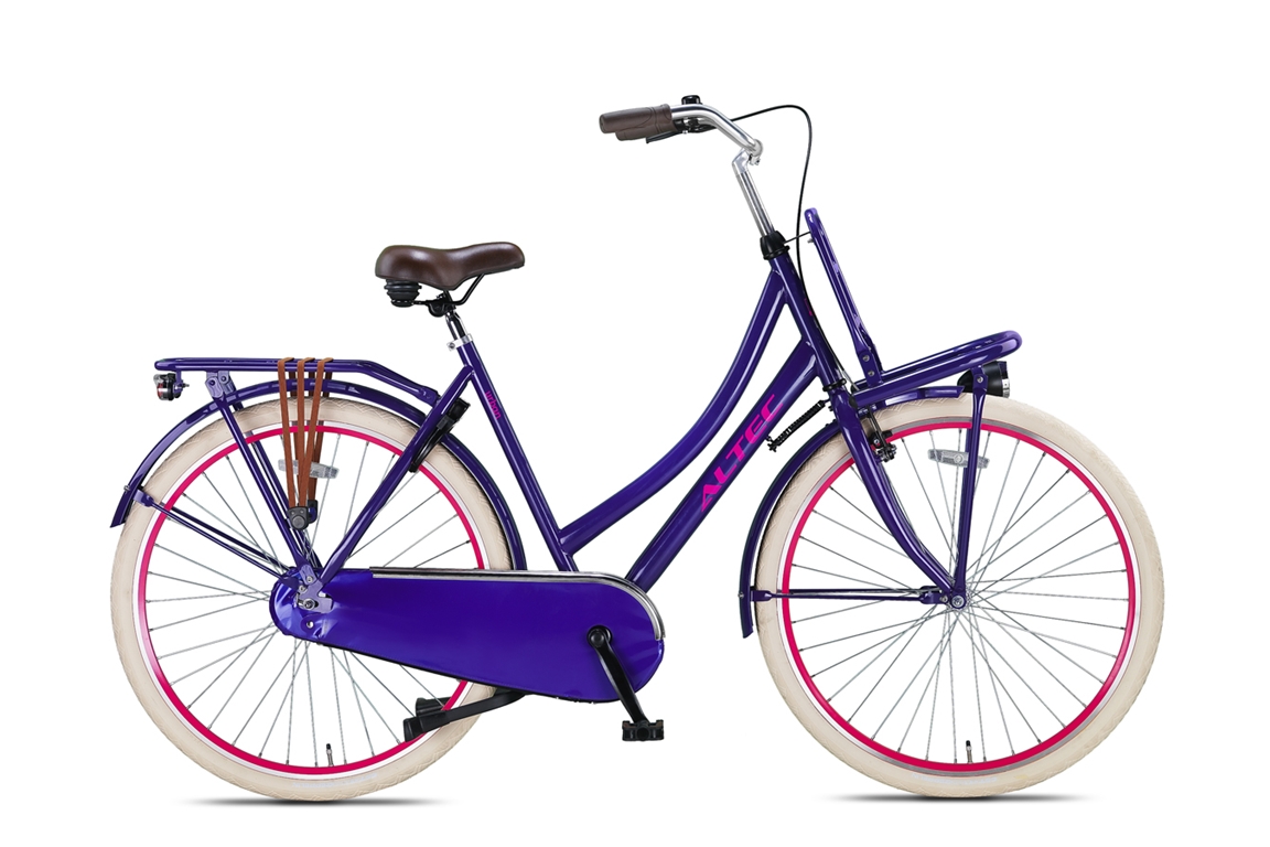 altec urban 28inch transportfiets 57cm purple nieuw 2020