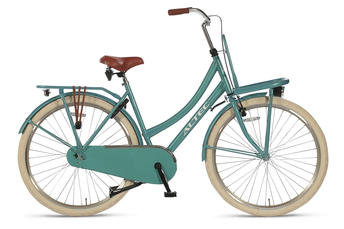 altec urban 28inch transportfiets aqua