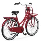 altec urban 28inch transportfiets fire red 2