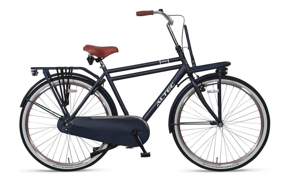 altec urban 28inch transportfiets heren 55 jeans blue