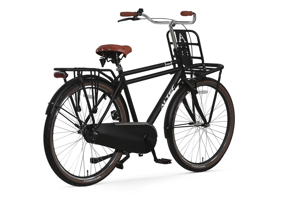 altec urban 28inch transportfiets heren 55 zwart 2