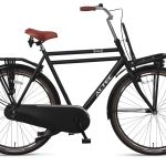 altec urban 28inch transportfiets heren 63 zwart