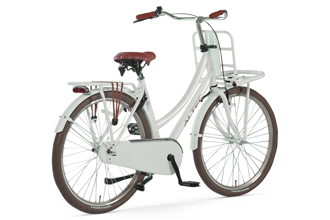 altec urban 28inch transportfiets pearl white 2