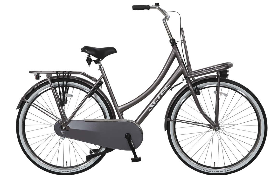 altec urban 28inch transportfiets slate grey