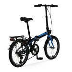 altec vouwfiets 20inch blackblue 2