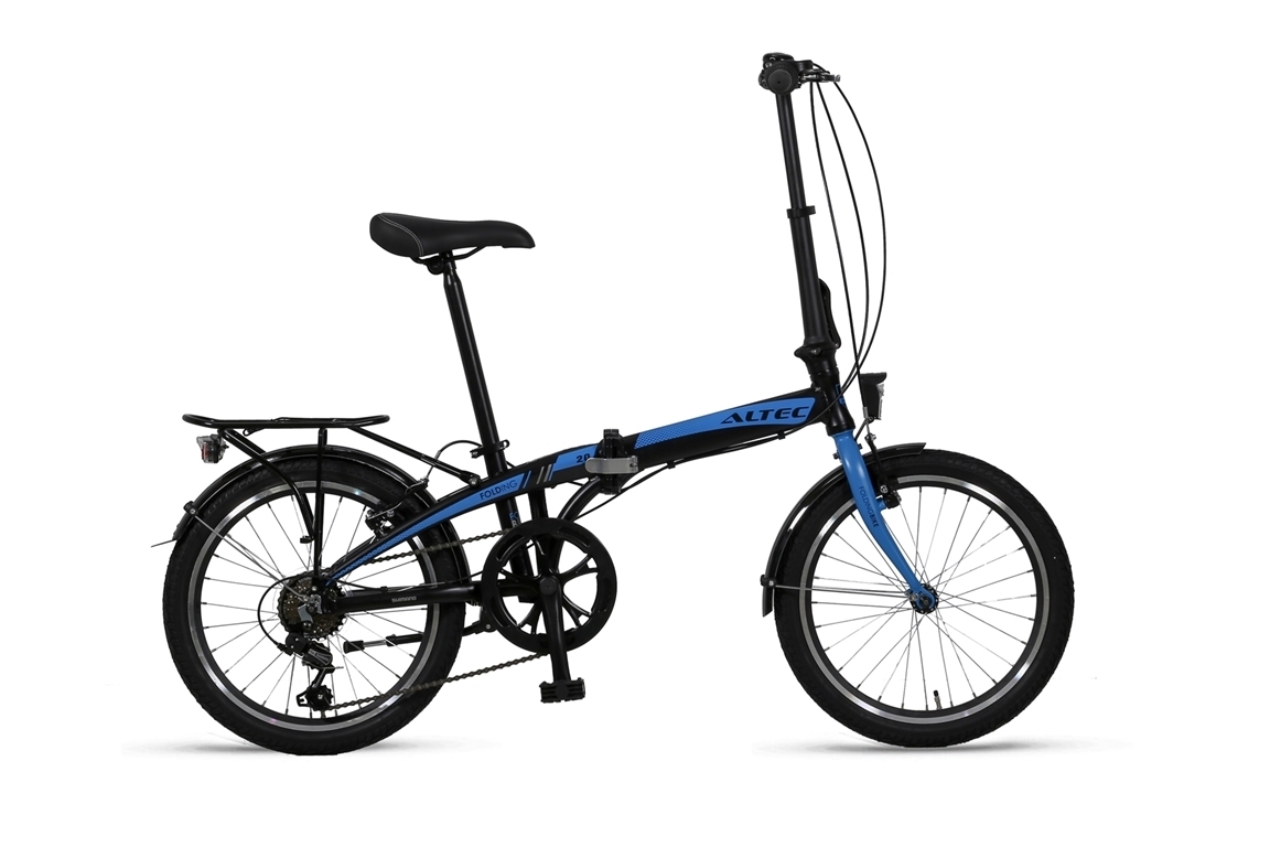 Altec Vouwfiets 20inch Black/Blue