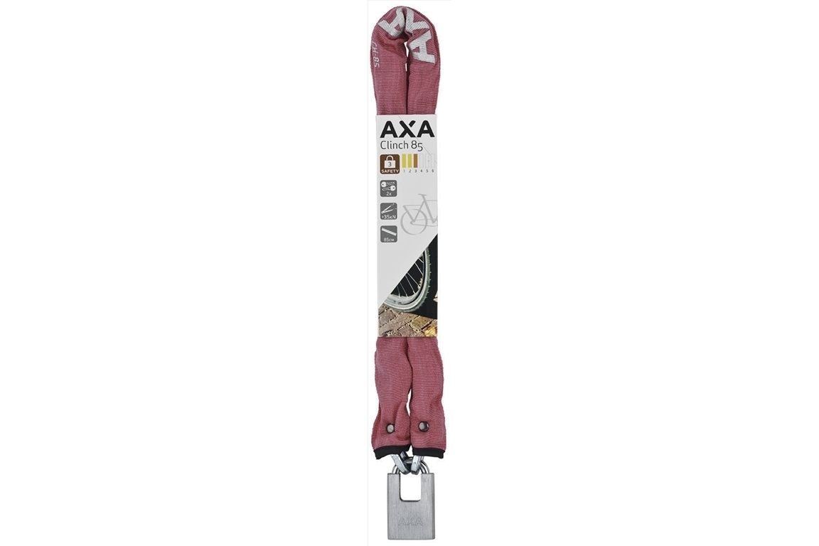 Axa Clinch Kettingslot 85 Roze 9384 /5829