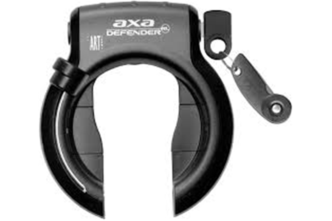 Axa Defender Ringslot Zwart / Klapsleutel 3046