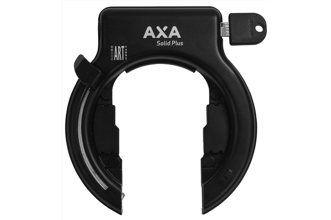 Axa Solid PLUS Ringslot Zwart 1050