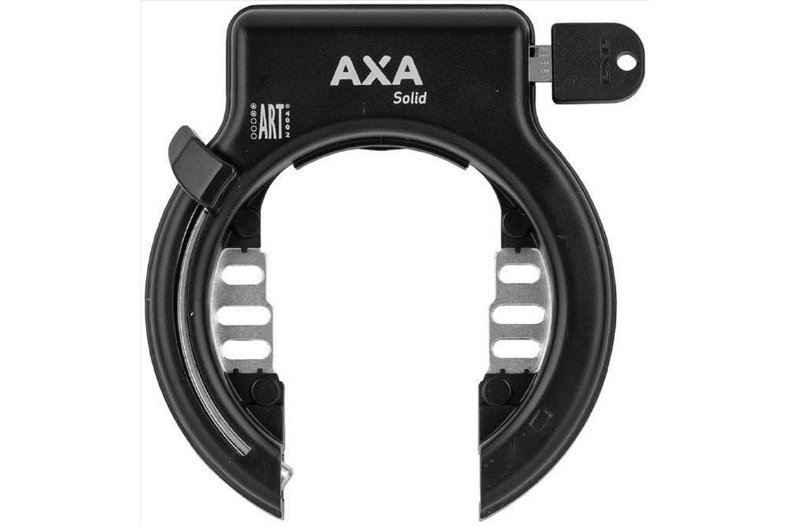 Axa Solid Ringslot Zwart 3022