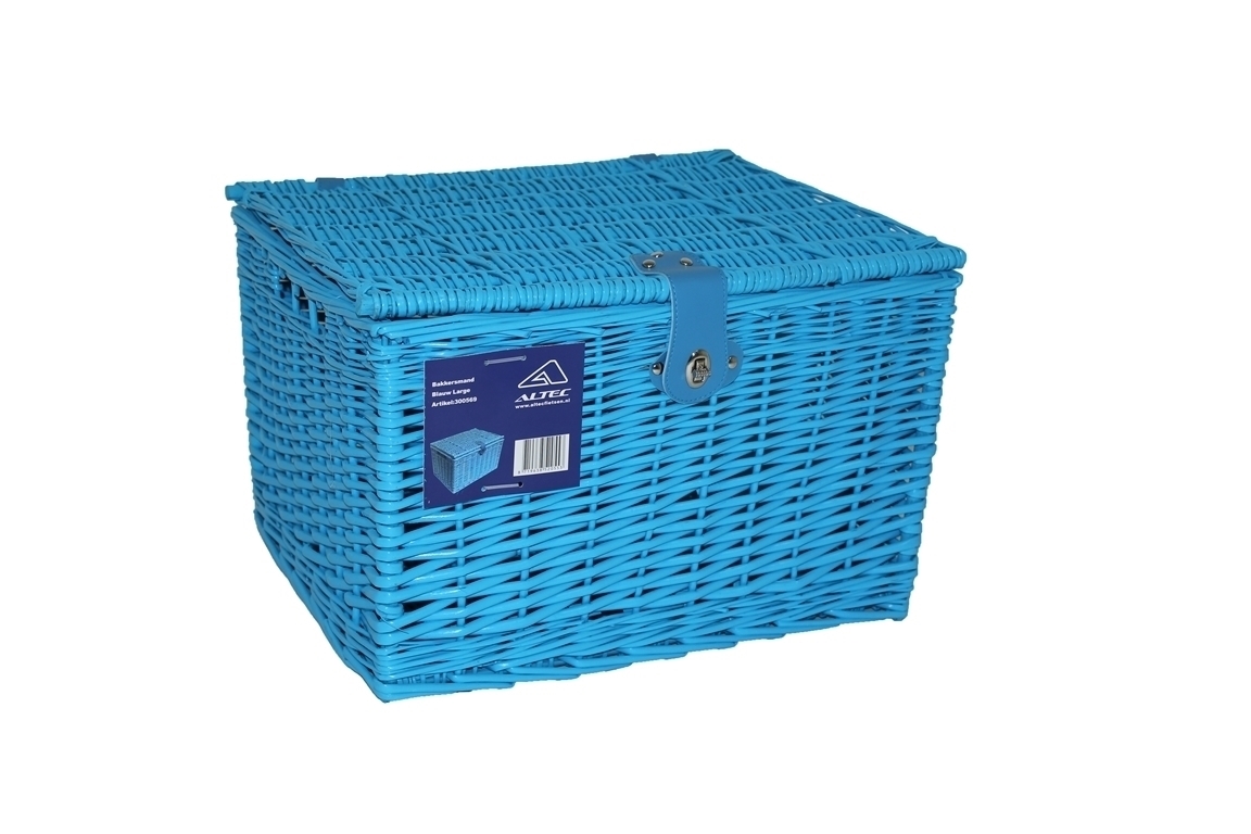 Bakkersmand Blauw Large 49x41x32  *** ACTIE UITVERKOOP ***LAAGSTE PRIJS GARANTIE ***