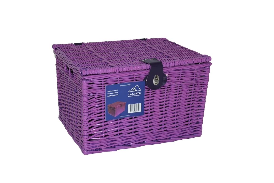 Bakkersmand Paars Medium 41x34x27