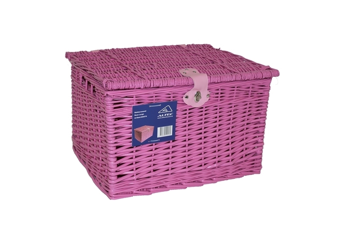 Bakkersmand Roze Large 49x41x32  *** ACTIE UITVERKOOP ***LAAGSTE PRIJS GARANTIE ***