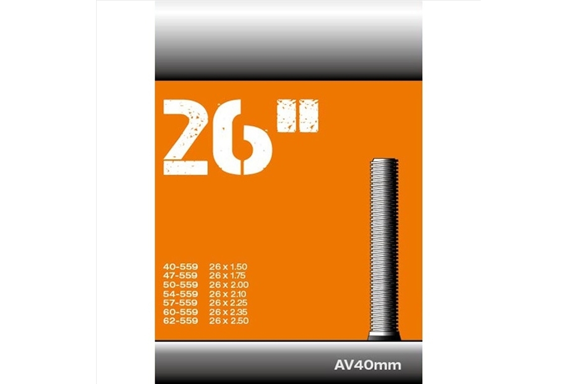 CST Binnenband 26 inch AV 071201 winkelverpakking *** ACTIE UITVERKOOP ***