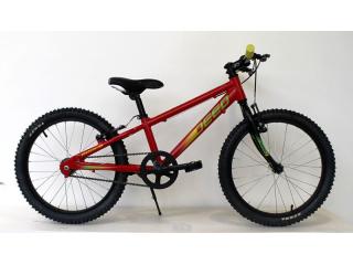 DEED Rookie ATB  Herenfiets 24 cm RED vrijloop + 2 handrem