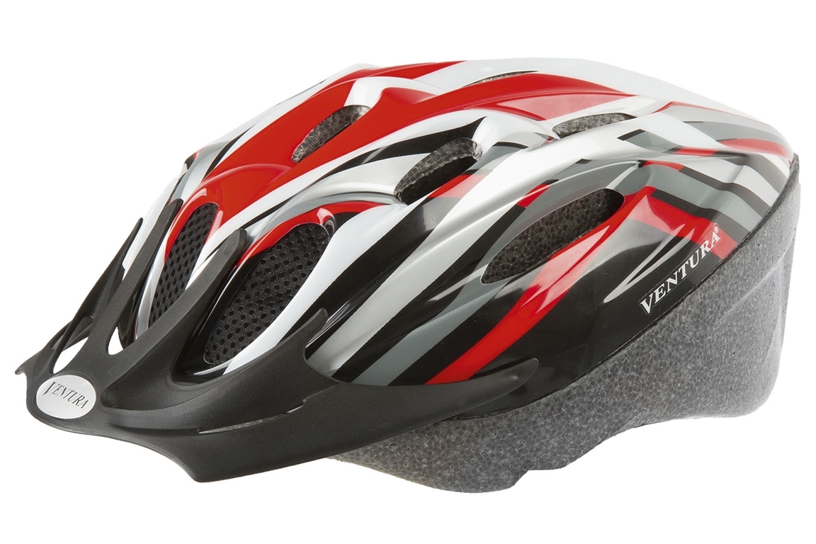 Helm Ventura 731034 Rood/Zwart M 53-57