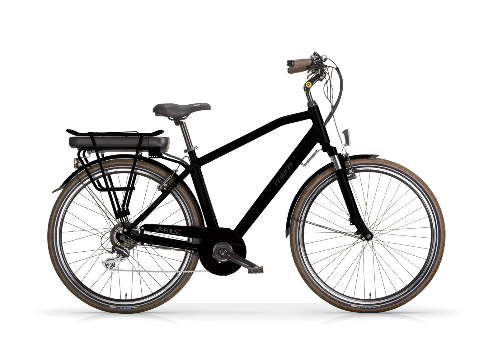 MBM Pulse  Herenfiets 50 cm 7 Speed mat zwart