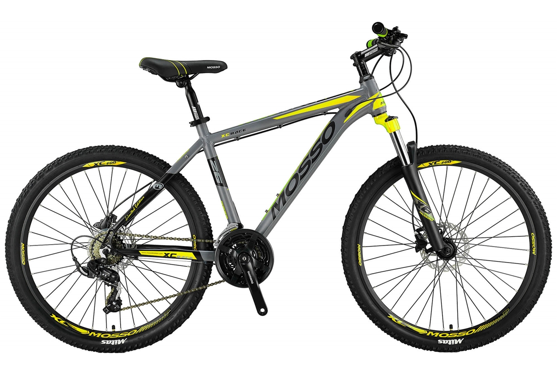 mosso wildfire 26 inch 20 mtb ltd hydrbrakes limited edition greylime