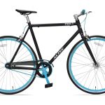 nihil altec fixed gear 28 inch zwartblauw 56cm