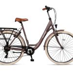 nihil altec metro 28inch damesfiets 49cm terra bruin