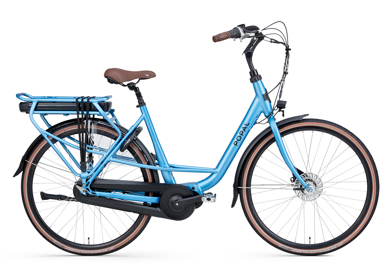 Popal Maeve MM Elektrische moederfiets Elektrische fietsen  E28771 47cm Blue