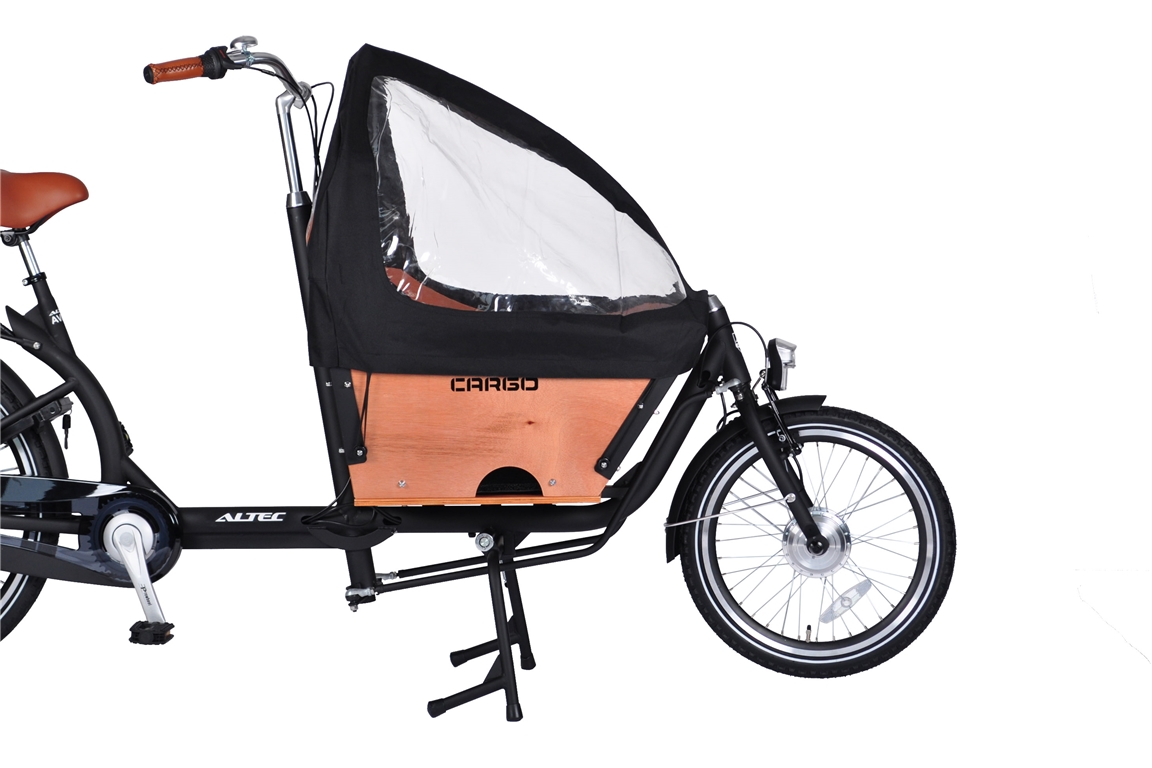 regenhuif bakfiets tweewieler avior