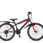 umit faster 24 inch mtb black red