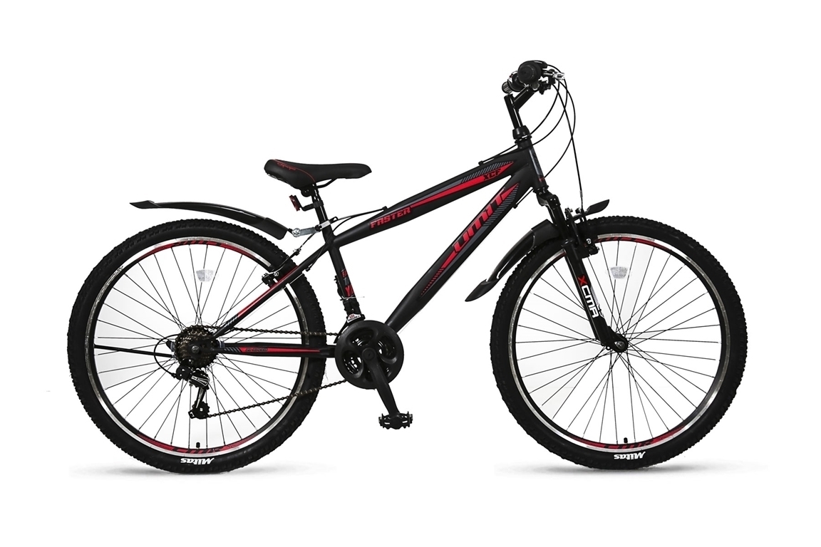 umit faster 26inch mtb blackred