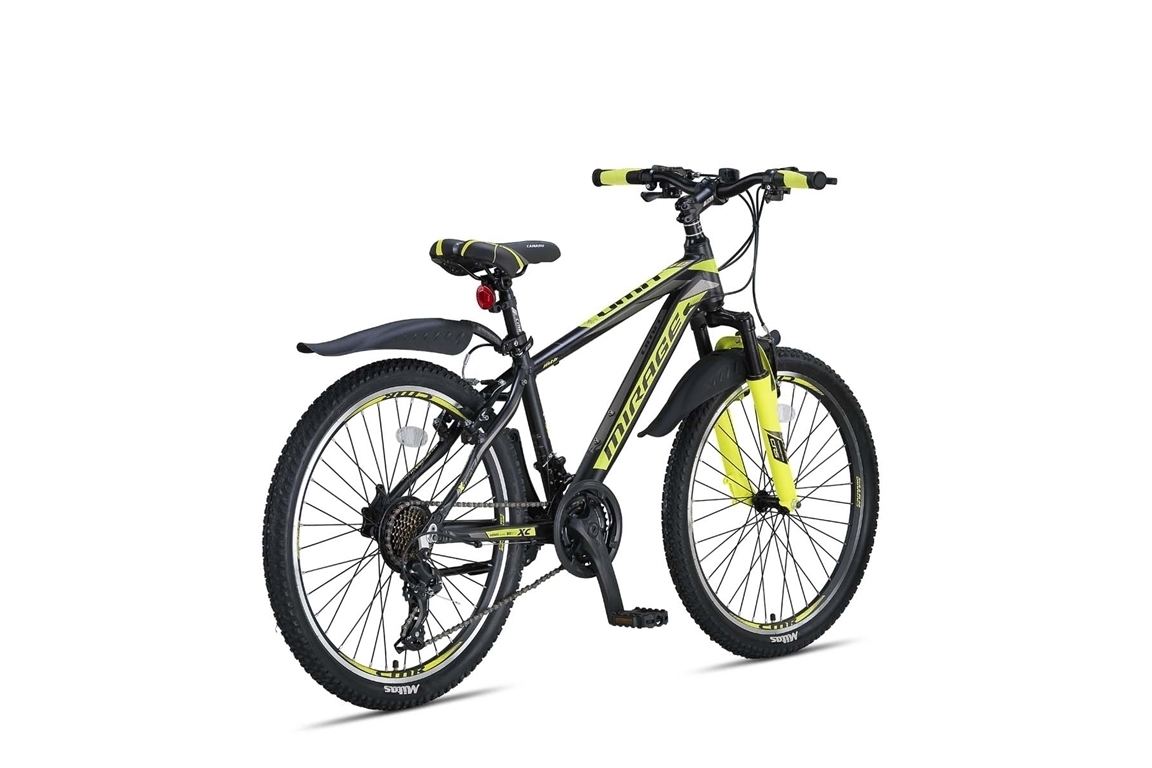 umit mirage 24 inch mtb blacklime nieuw 2