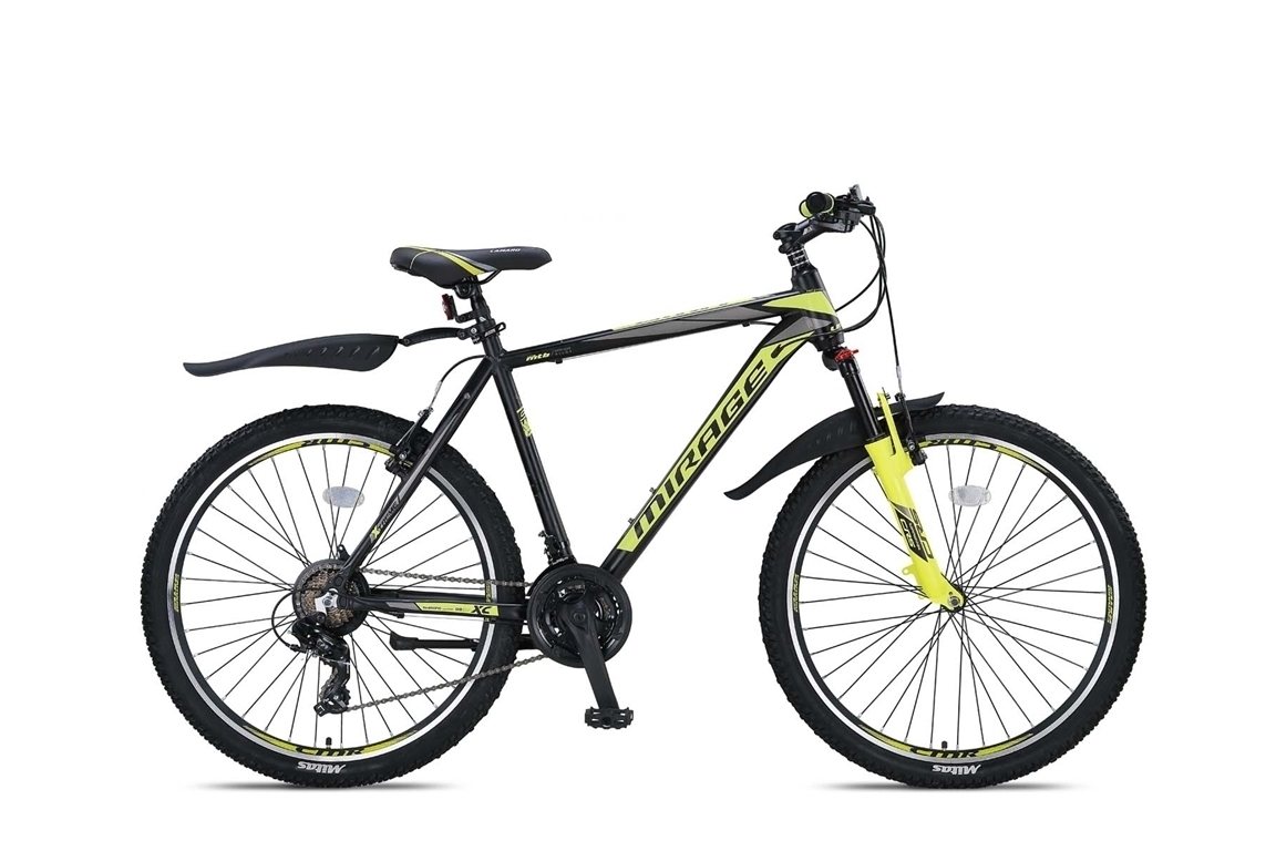 Umit Mirage 26 inch MTB Black/Lime