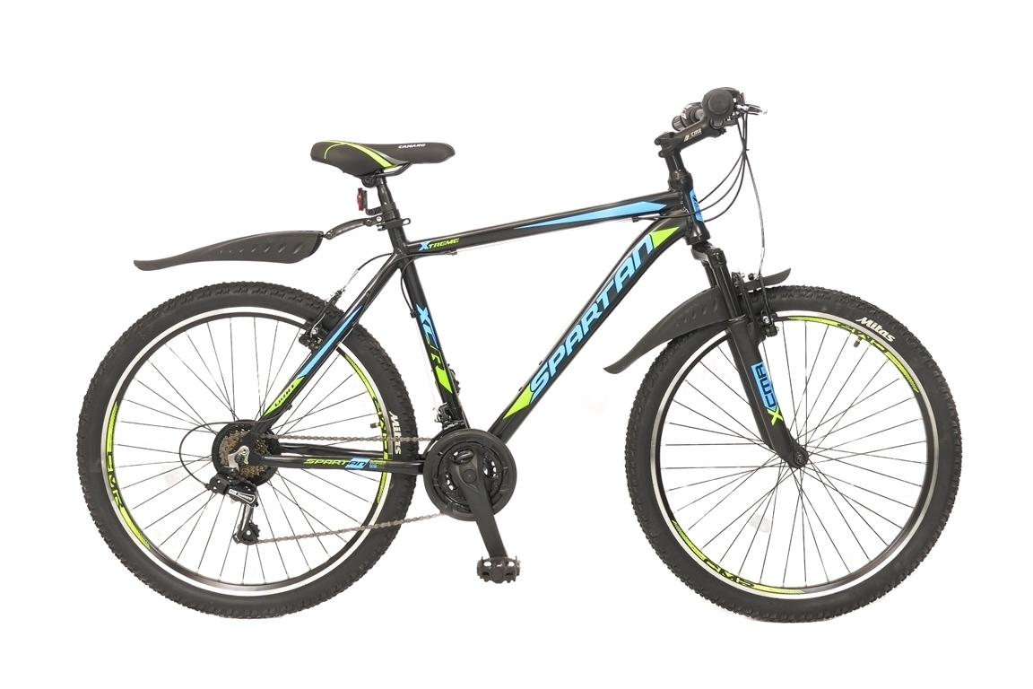 Umit Spartan 26inch MTB Black/Blue nieuw