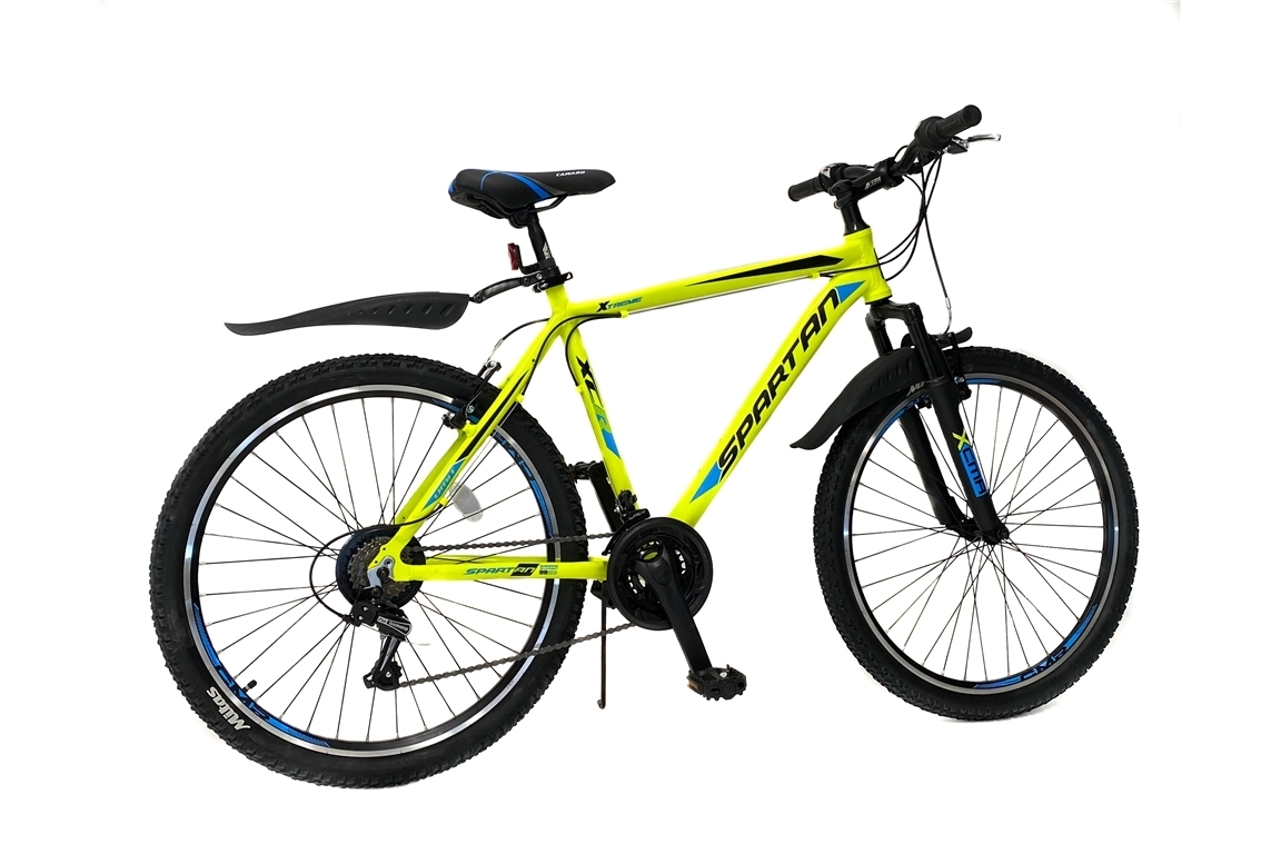 umit spartan 26inch mtb lime nieuw 2