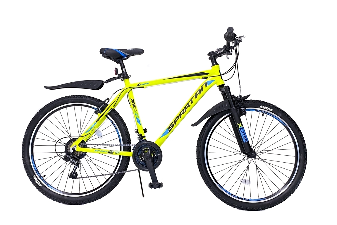 umit spartan 26inch mtb lime nieuw