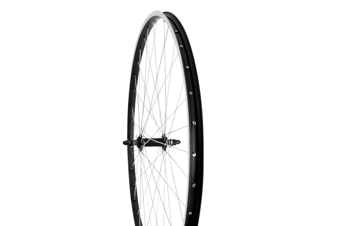 Voorwiel 28'' Enkelvelg Zwart