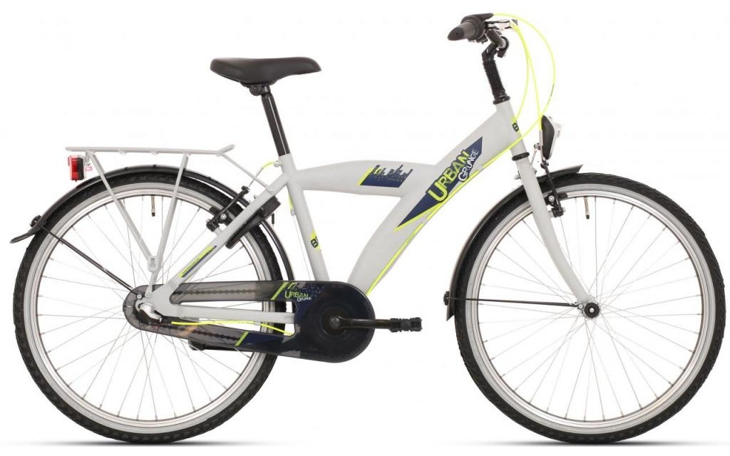 Bike Fun City Urban grijs mat  HCoasterbrake 3 versnellingen