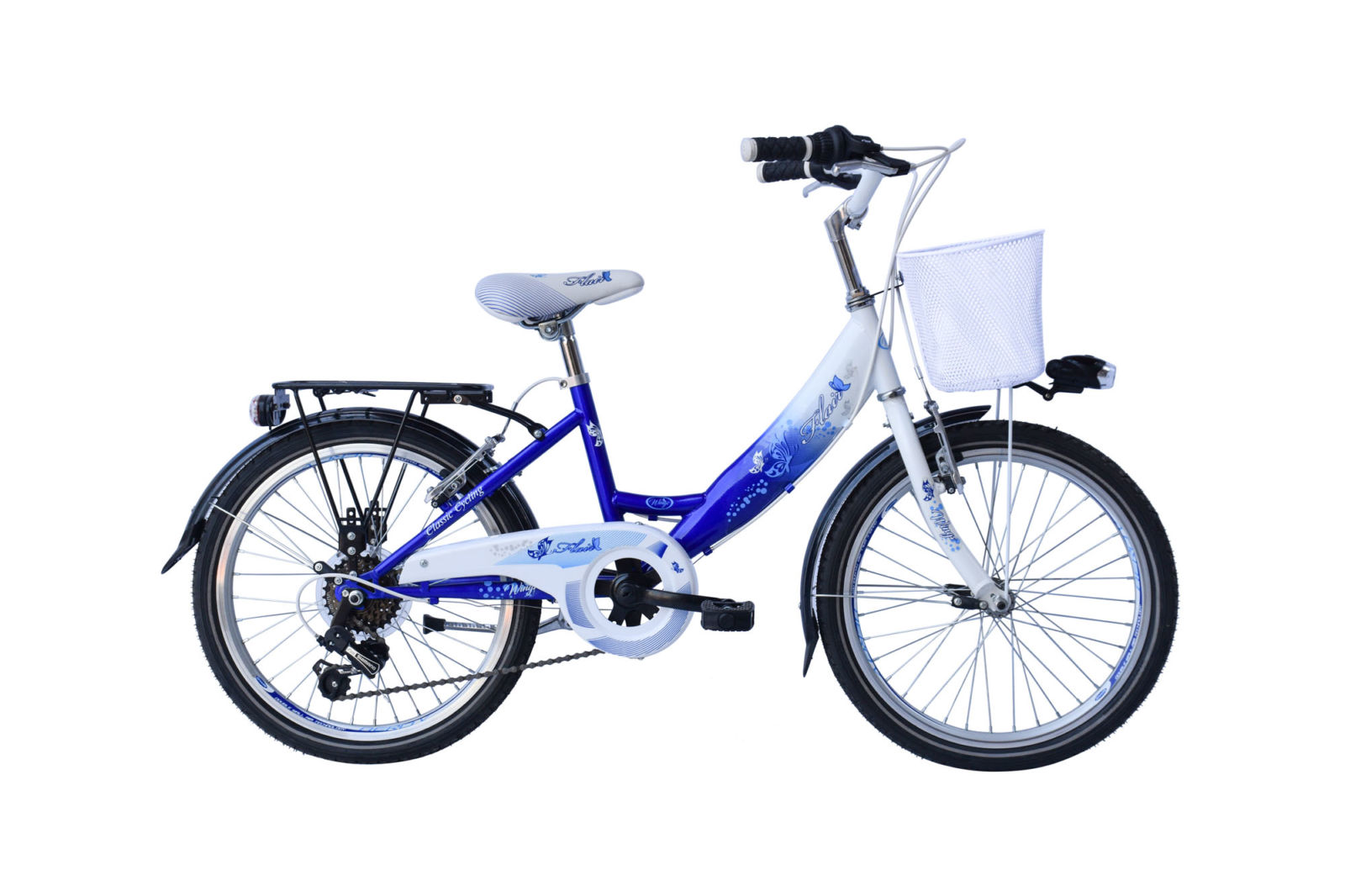 MBM Flair Damesfiets 30 cm 6 Speed blauw