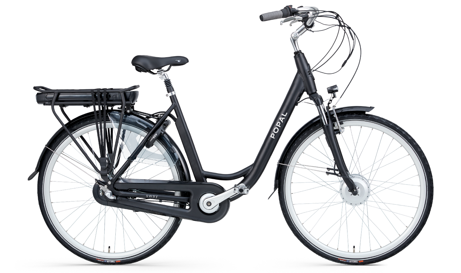 Popal E28390 Elektrische fietsen  E28390-46 BLACK